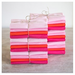 Solids Stack - Pinks & Red