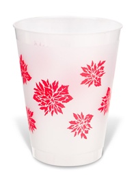Reusable Party Cups - Poinsettia