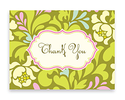 Note Cards - Sway Lime