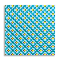 Tiled Primrose - blue
