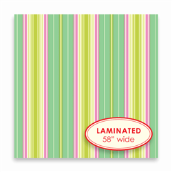 Lounge Stripe - turquoise - 58" LAMINATE