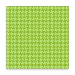 Houndstooth - green