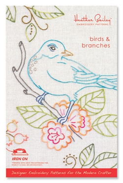 Birds & Branches - embroidery pattern