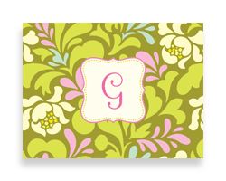 Note Cards - Initial G