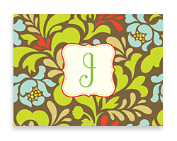 Note Cards - Initial J