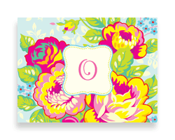 Note Cards - Initial O