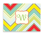 Note Cards - Initial W