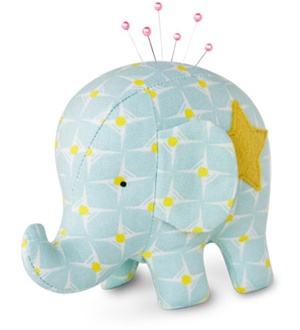 Effie and Ollie Elephant Pincushion Kit Toy