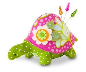 Turtle Pincushion Kit - Edna