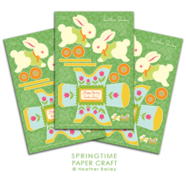 Springtime Paper Craft 3-Pack