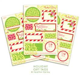 Holiday Gift Tags 3-Pack